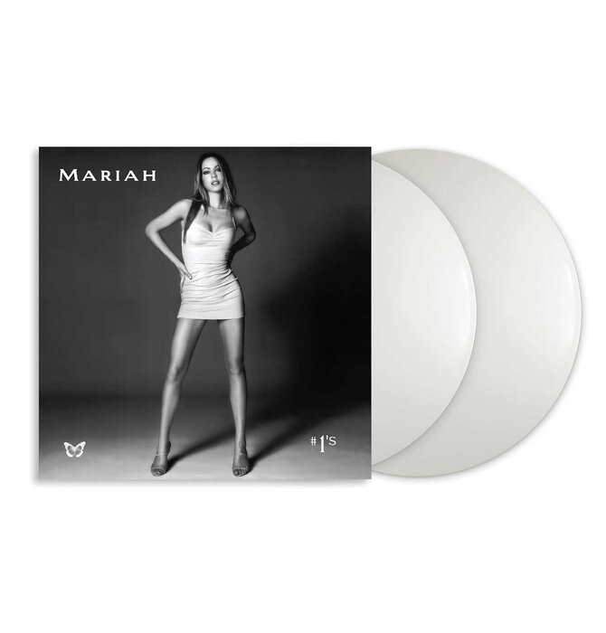 Mariah Carey - #1's , Opaque  White 2LP Vinyl