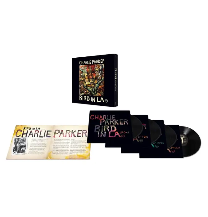 Charlie Parker - Bird in LA ,  4 x LP Audiophile Grade Vinyl Box Set