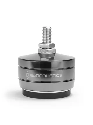 IsoAcoustics Gaia-Titan Series RHEA Speaker Isolators ( 4 Pack ) Stainless Steel , OPEN BOX !