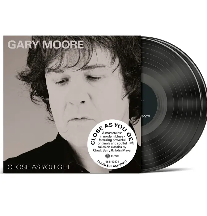 Gary Moore - Close As You Get , Double Black Vinyl