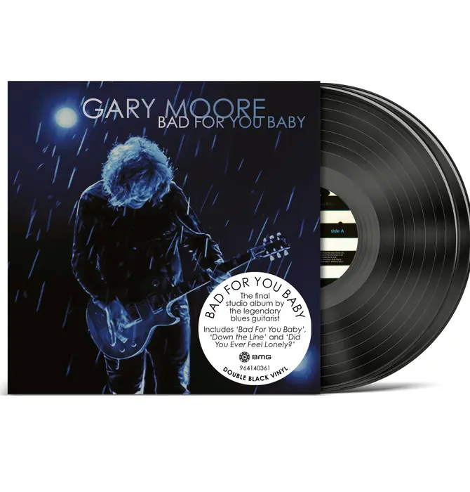 Gary Moore - Bad For You Baby , Double Black Vinyl