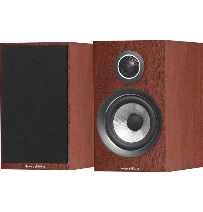 Bowers & Wilkins 707 S2  Bookshelf Speaker in Rosenut, Sold as Pair, Brand New