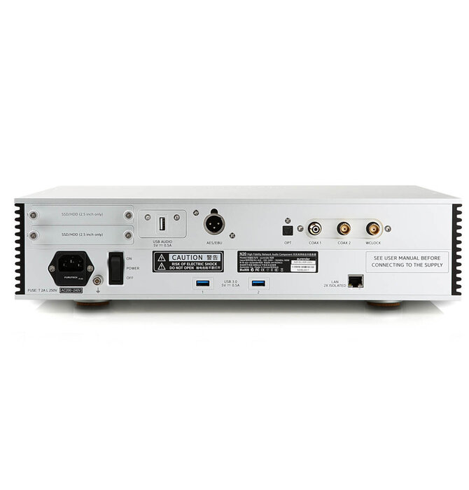 Aurender N20 High Definition Caching Music Server / Streamer Silver, Showroom Demo in Mint Condition