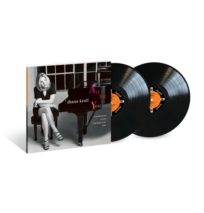 Diana Krall - All For You , 2LP Vinyl Verve Acoustic Sounds Series 180 Gram Audiophile Grade Vinyl