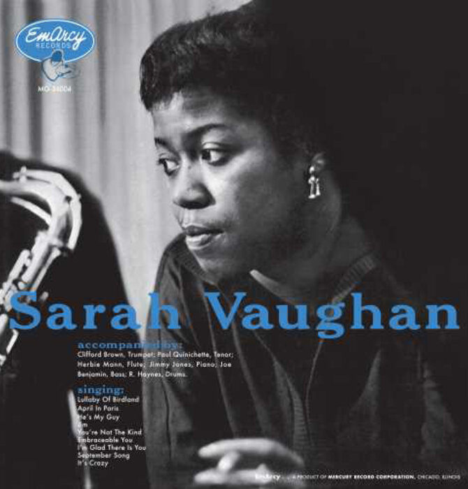 Sarah Vaughan - Sarah Vaughan , Verve Acoustic Sounds Series 180 Gram Audiophile Grade Vinyl