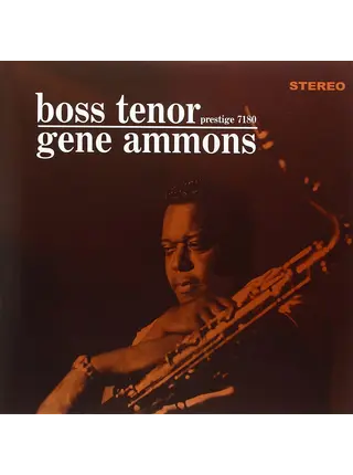 Gene Ammons - Boss Tenor, 180 Gram  Audiophile Grade Vinyl from Original Master Tapes