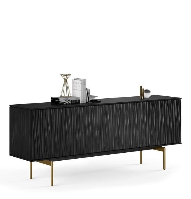 BDI 7109 Tanami Media Cabinet Black , Showroom Demo! Las Vegas Local Pick Up Only!