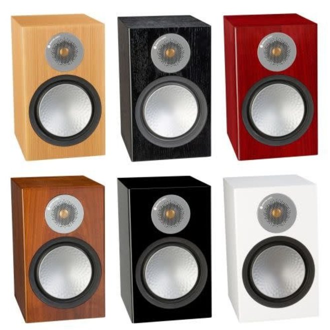 Parlantes Bookshelf Silver 100 Monitor Audio