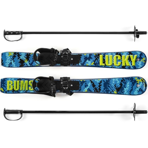 LUCKYBUMS - SKI TRAINER WITH SKIS - BLUE