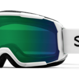SMITH GROM GOGGLE - WHITE/EVERYDAY GREEN