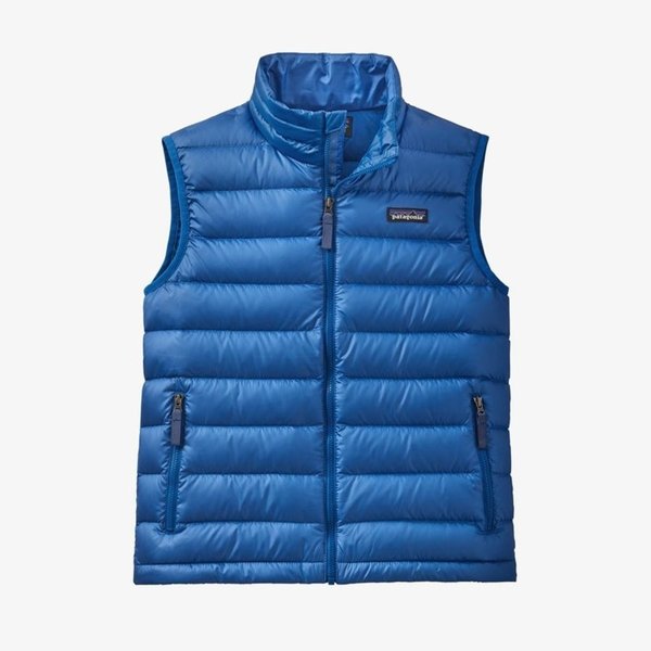 BOYS DOWN SWEATER VEST - BAYOU BLUE - SIZE LARGE ONLY