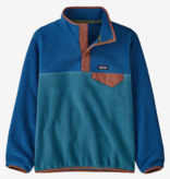 PATAGONIA PATAGONIA - KIDS SYNCH SNAP-T PULLOVER - WAVY BLUE