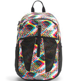 THE NORTH FACE YOUTH RECON SQUASH BACKPACK - WHITE HALF DOME GLITCH PRINT