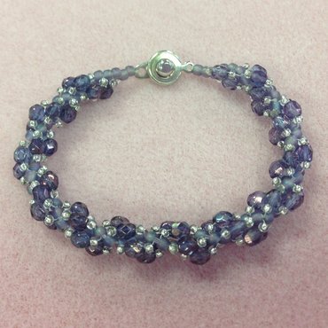 3/25 6-9pm Spiraling Fire Polished Bracelet 3/25 6-9pm Spiraling Fire Polished Bracelet