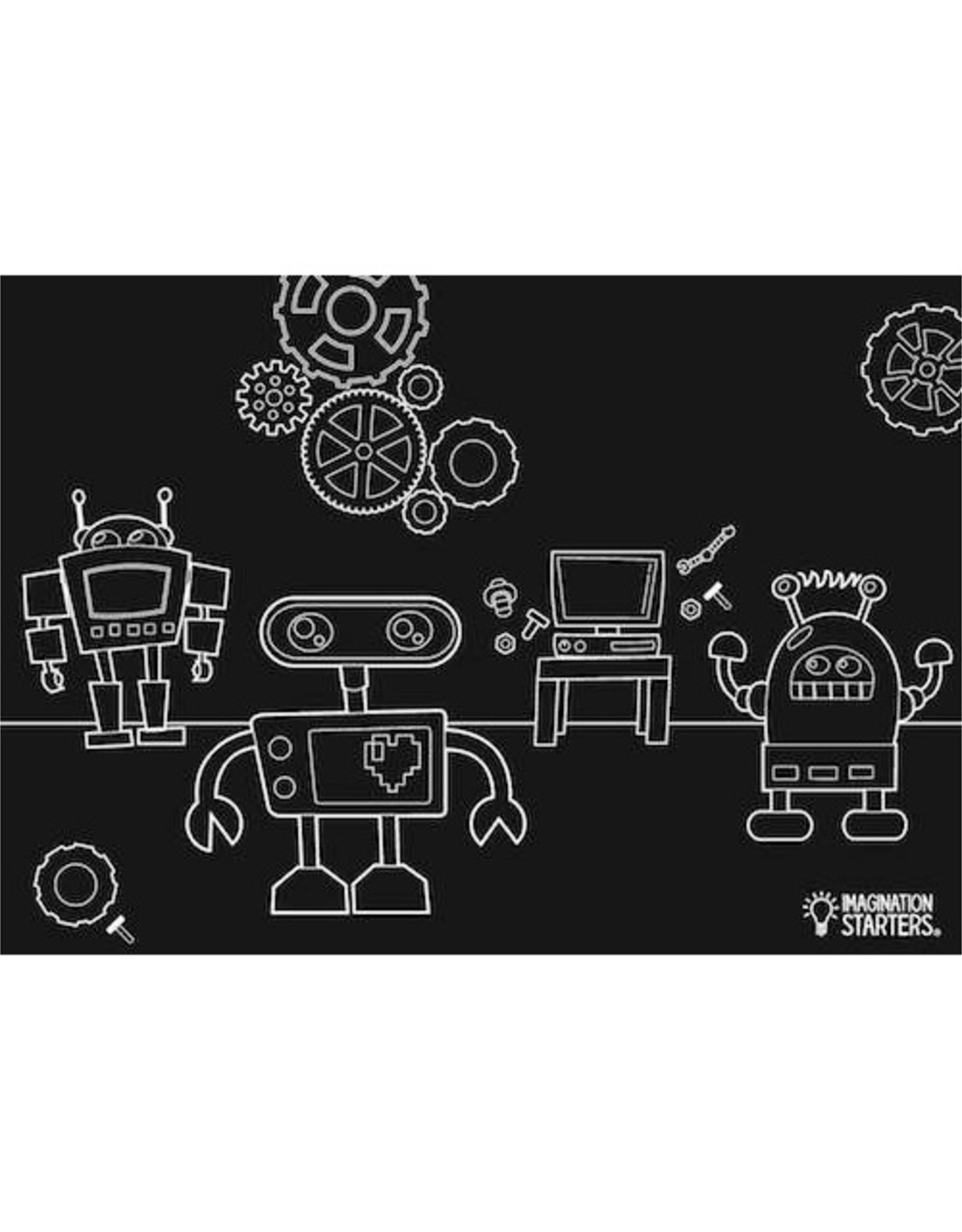 Imagination Starters Chalkboard Placemat-Fun