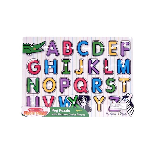 See-Inside Alphabet Peg Puzzle - Time 4 Toys