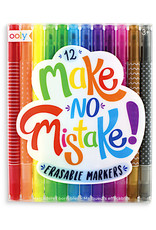 Ooly Make No Mistake! Erasable Markers - Set of 12