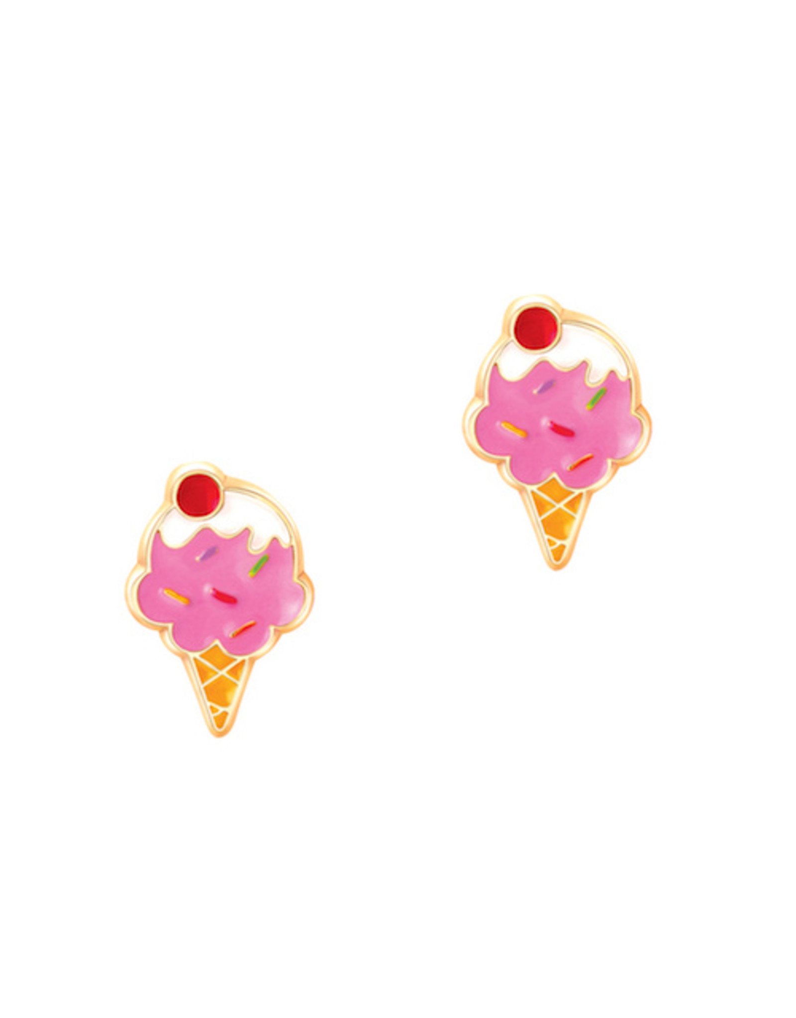 Girl Nation Cutie Enamel Earrings