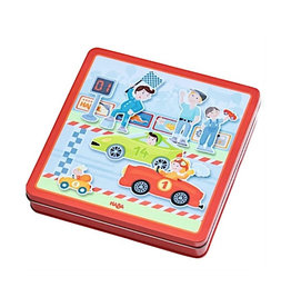 HABA Magnetic Game Tin Zippy Cars
