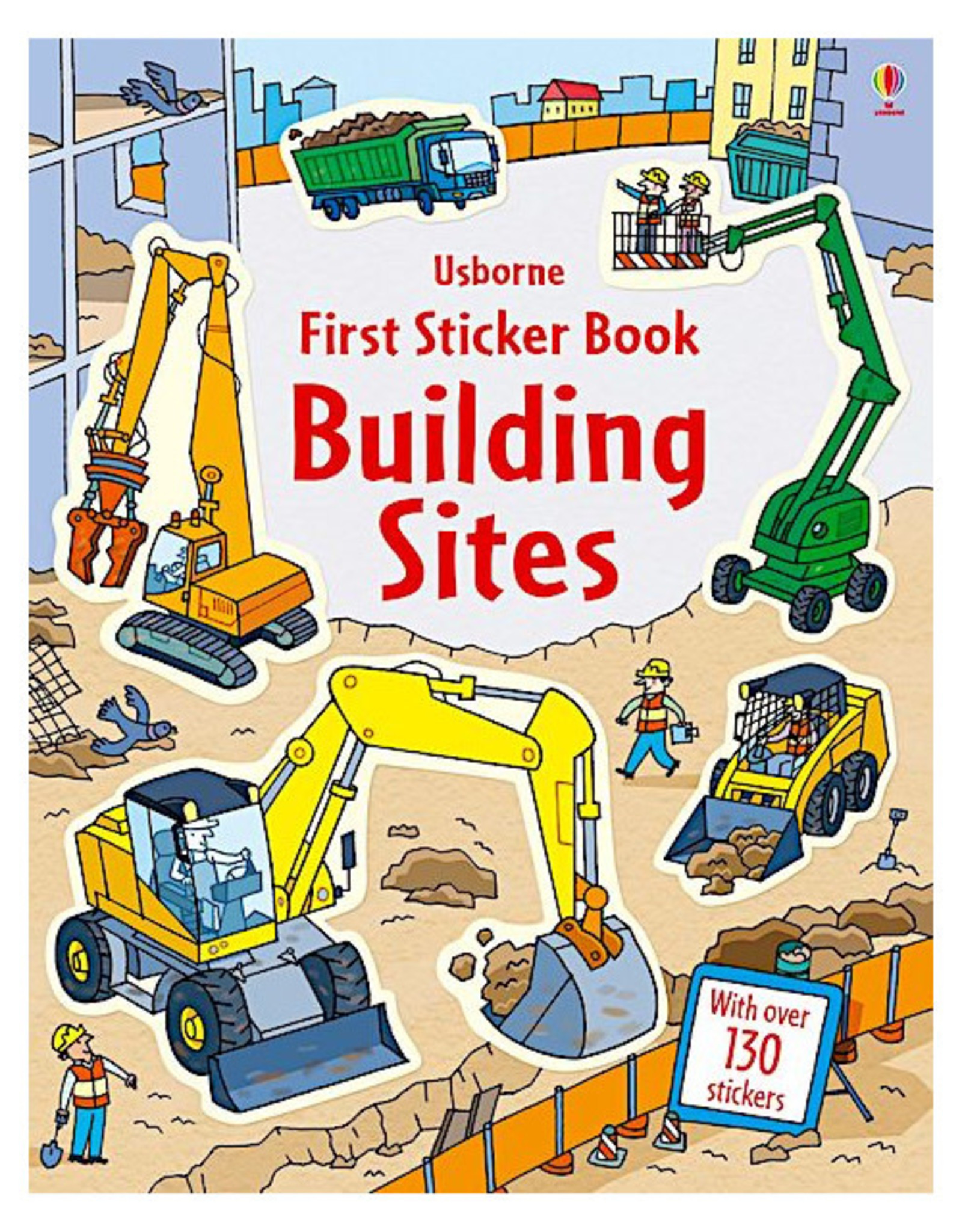 Usborne First Sticker Book, Building Sites