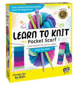 Faber Castell Learn to Knit Pocket Scarf