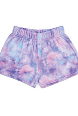 Iscream Plush Shorts Purple Sky