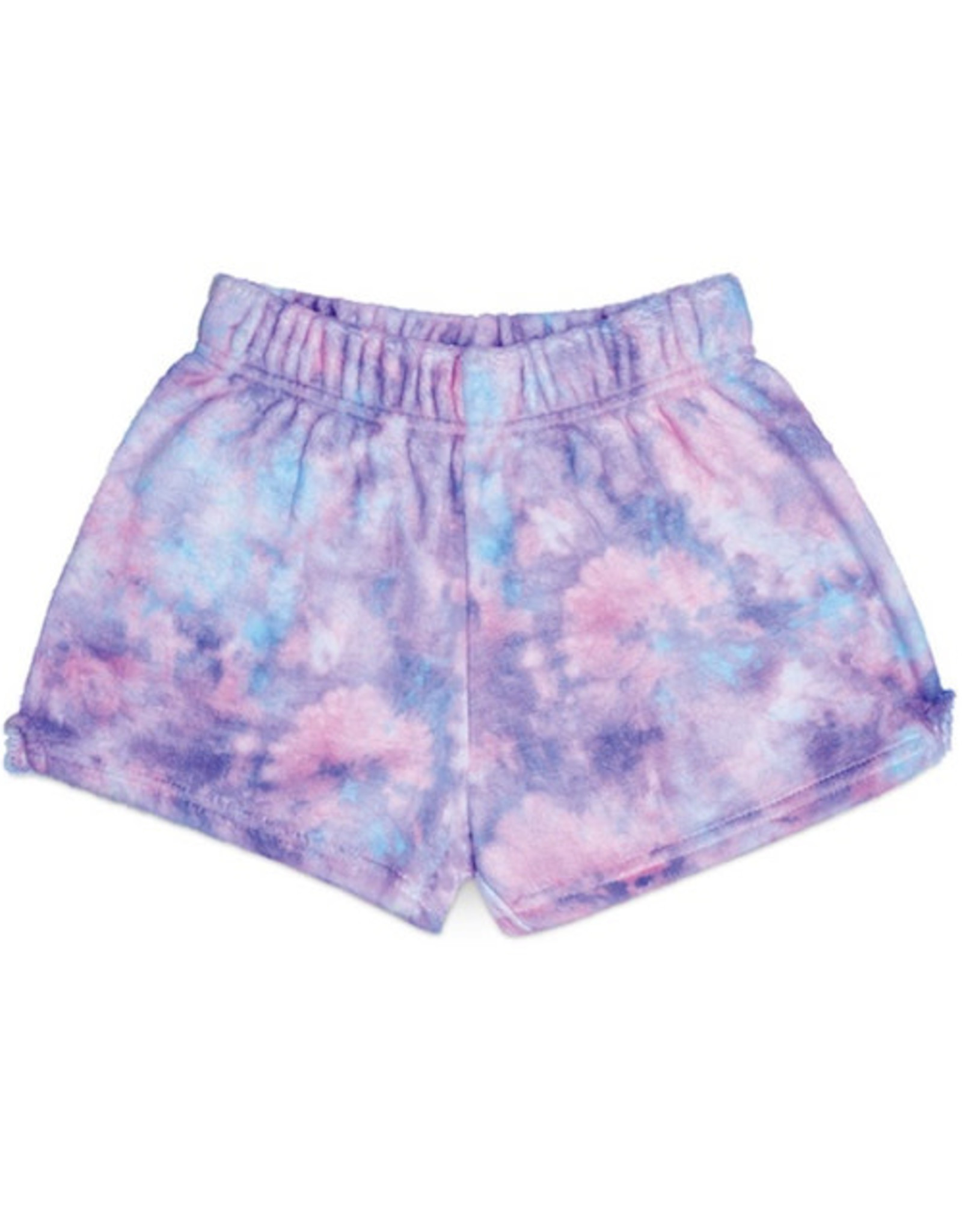 Iscream Plush Shorts Purple Sky
