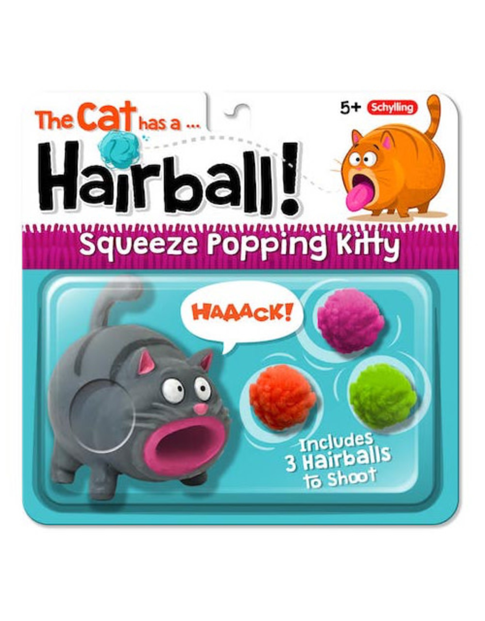 Schylling Hairball Kitty