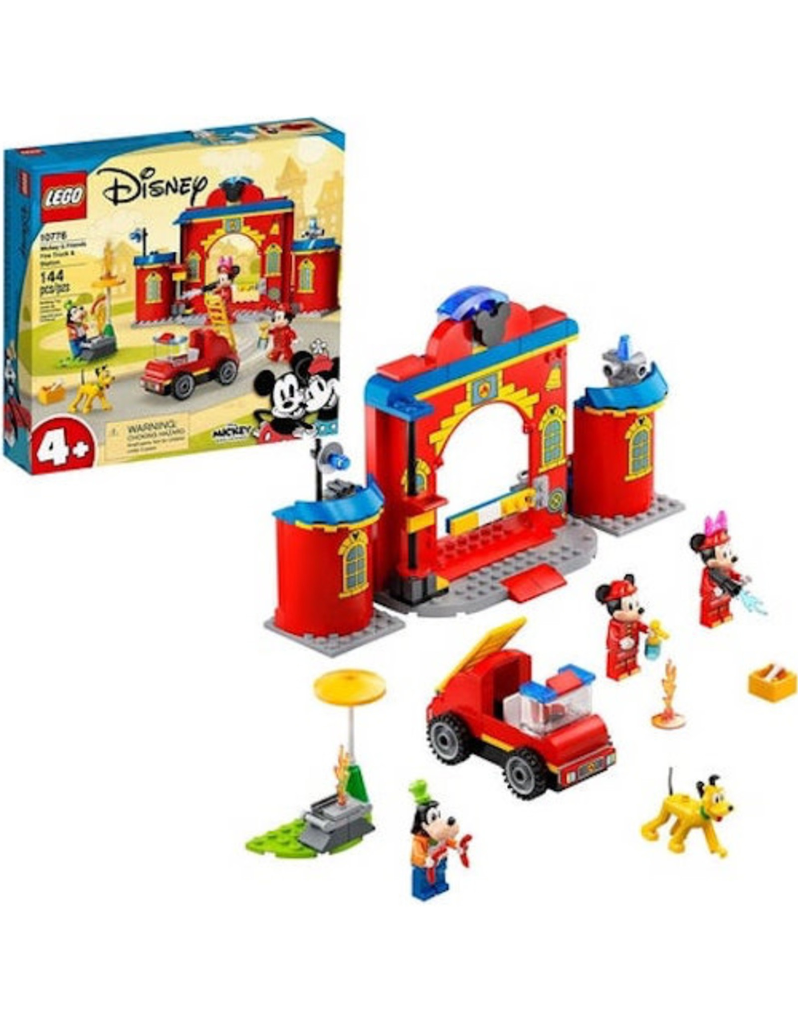 Lego Mickey and Friends Fire Truck and Station