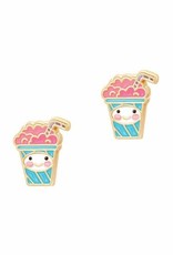 Girl Nation Cutie Enamel Earrings