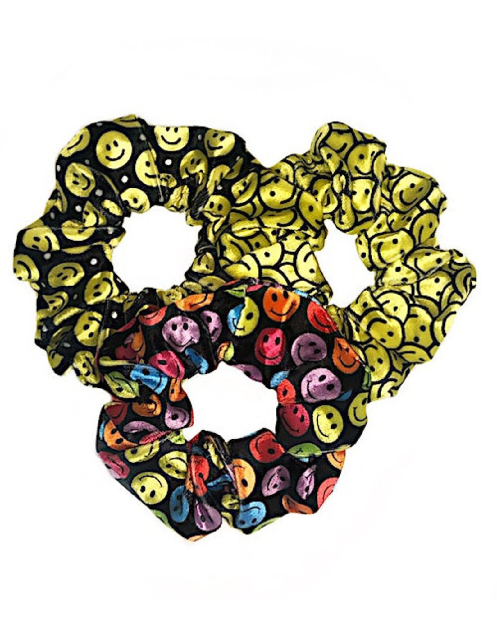 Scrunchies Smiley Face