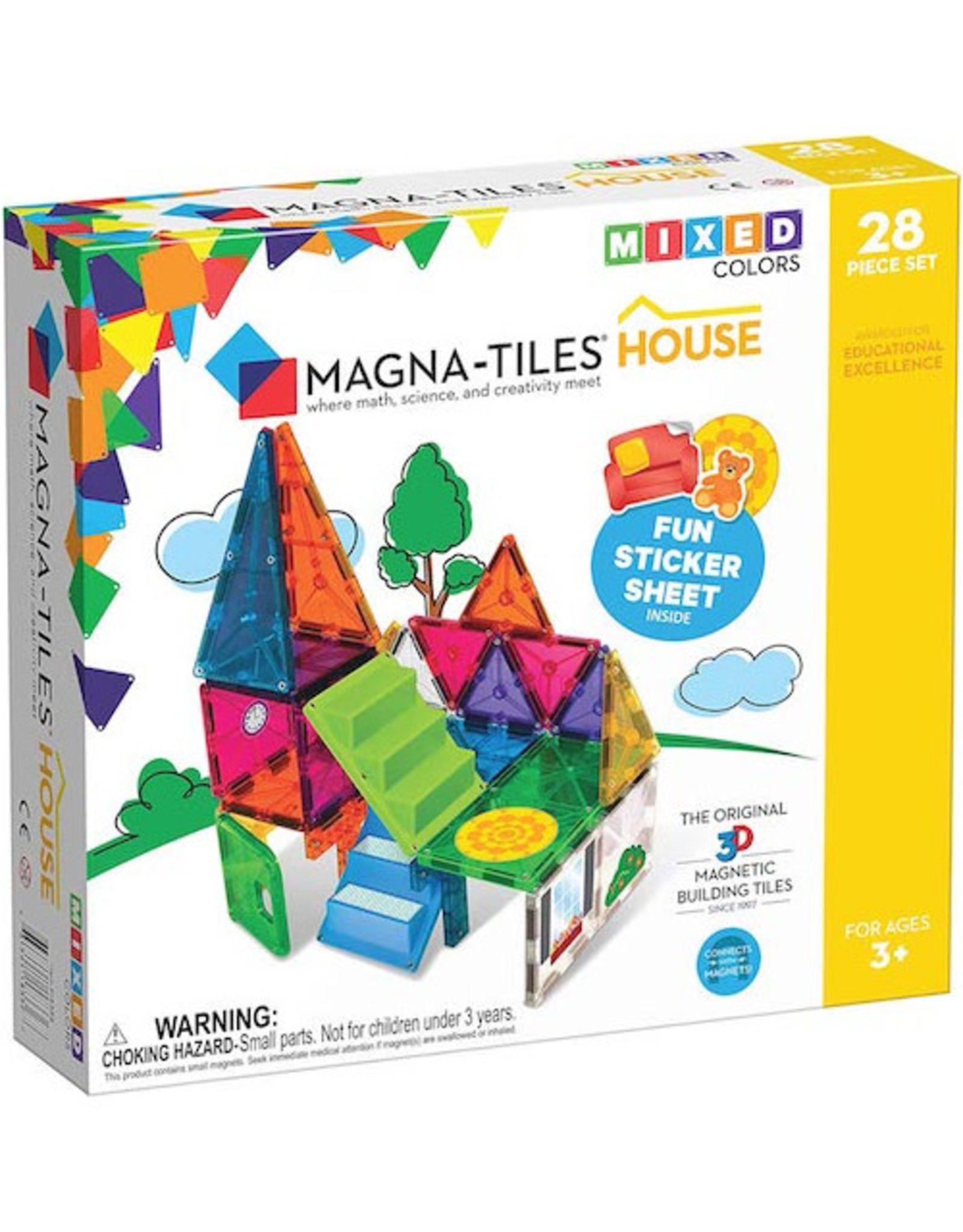 Magna-Tiles Magna Tiles House 28 Piece Set