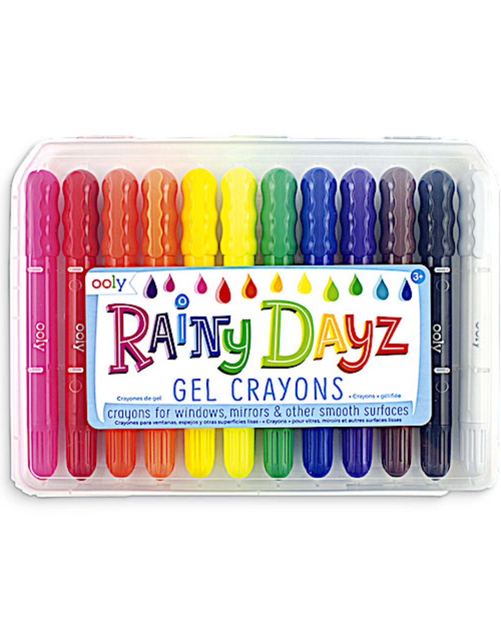Ooly Rainy Dayz Gel Crayons - Set of 12