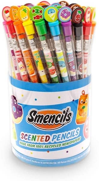 Smencils Graphite Pencils (Package of 10 scents)