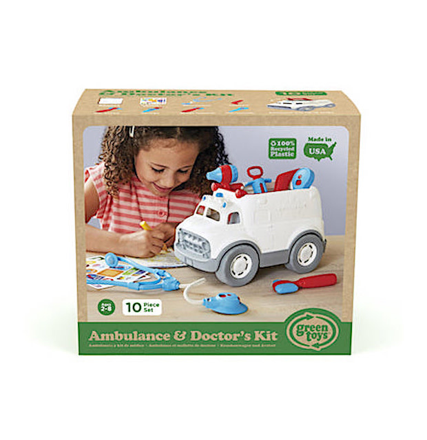 green toys ambulance kit