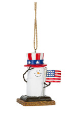 Ganz Smores Patriotic Ornament