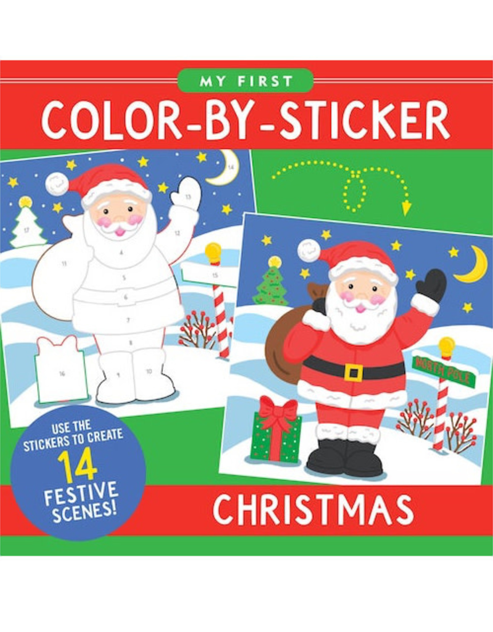 First Color by Sticker Book Time 4 Toys