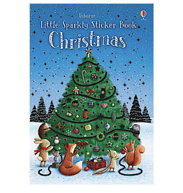 Usborne Little Sparkly Sticker Book Christmas