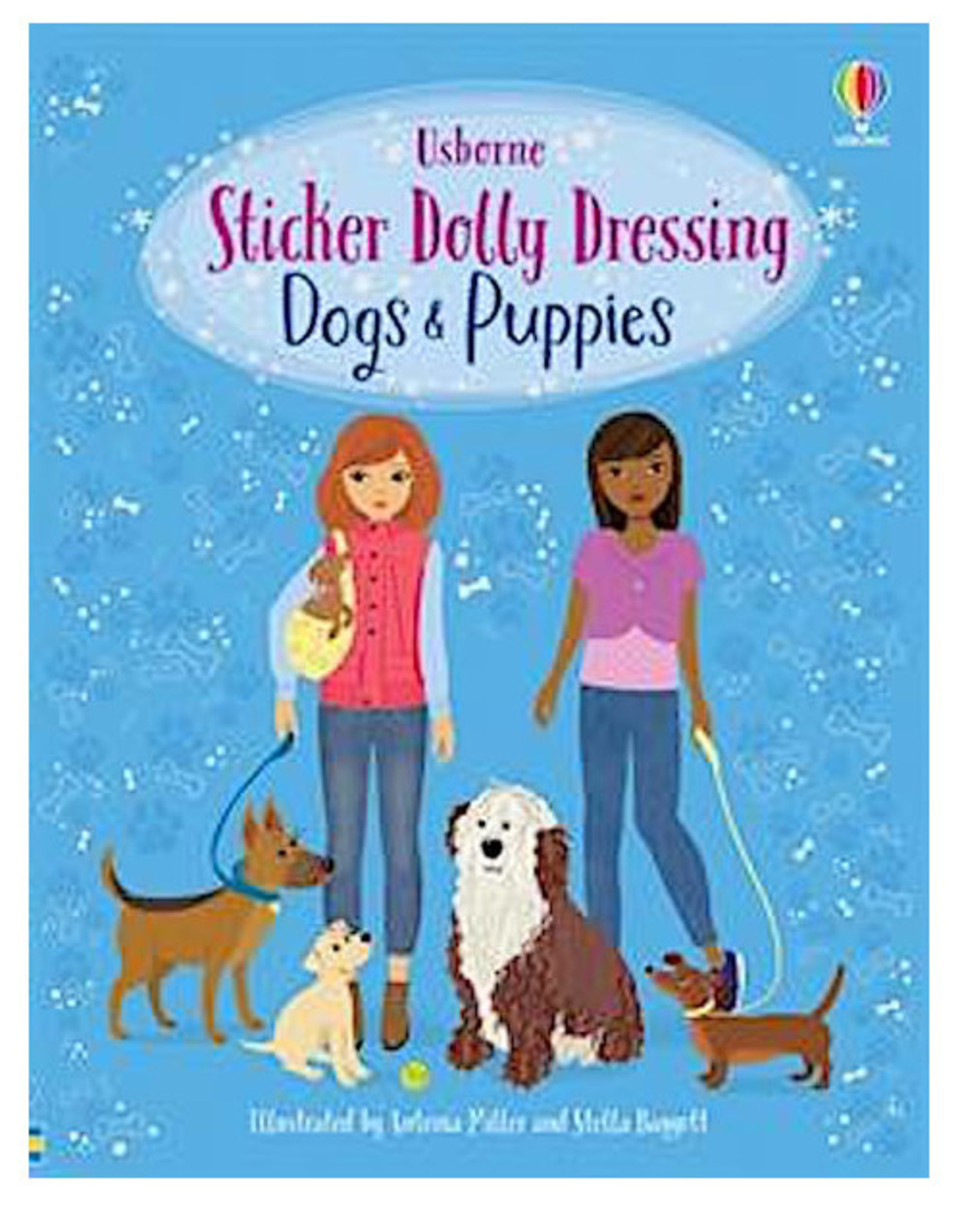 Usborne Sticker Dolly Dressing, Dogs & Puppies REVISED