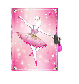 Scented Lockable Diary - Pink