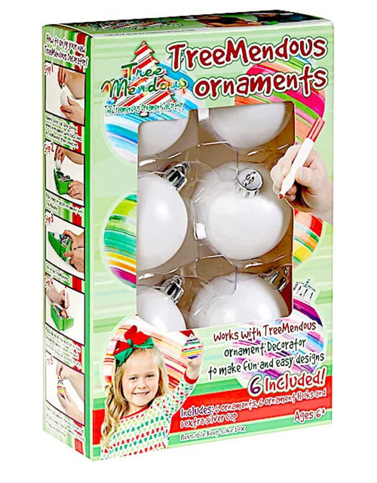 Eggmazing Ornament Refill Kit 6 Pack