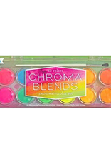 Ooly Chroma Blends Neon Watercolor Paint - 13 PC Set