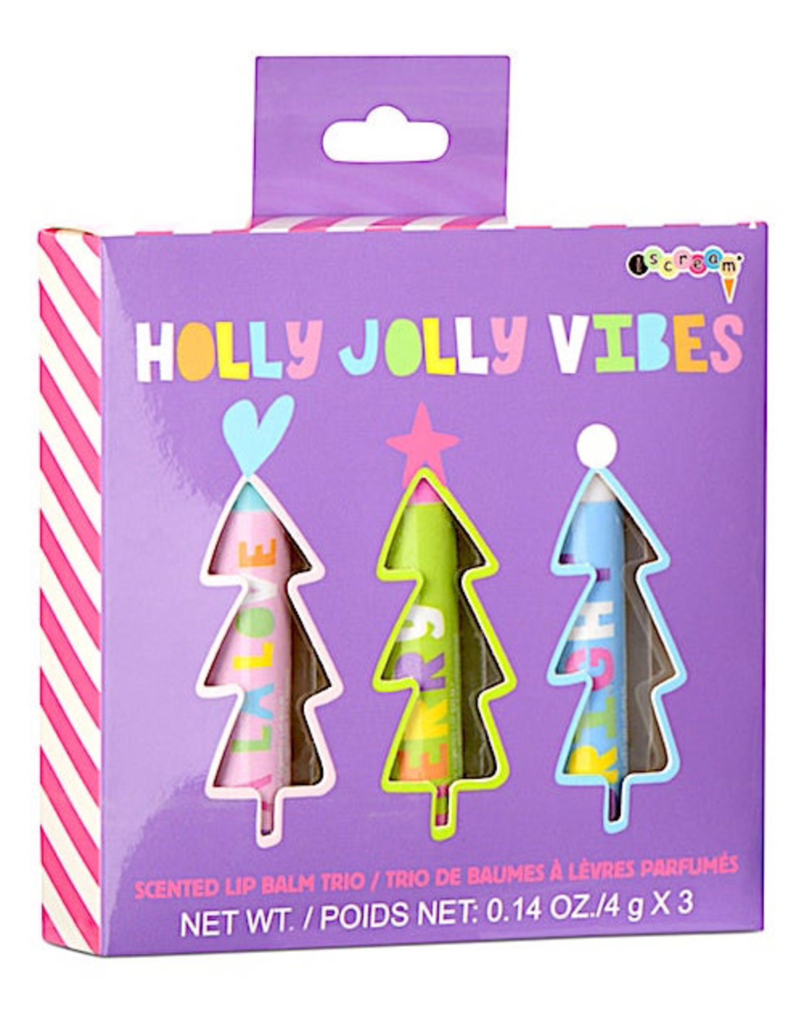 Iscream Holly Jolly Vibes Lip Gloss Set
