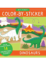 First Color by Sticker Book Dinosaurs
