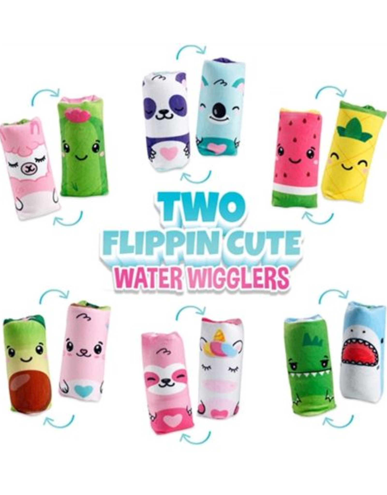 Two Flipping Cute Water Wigglers