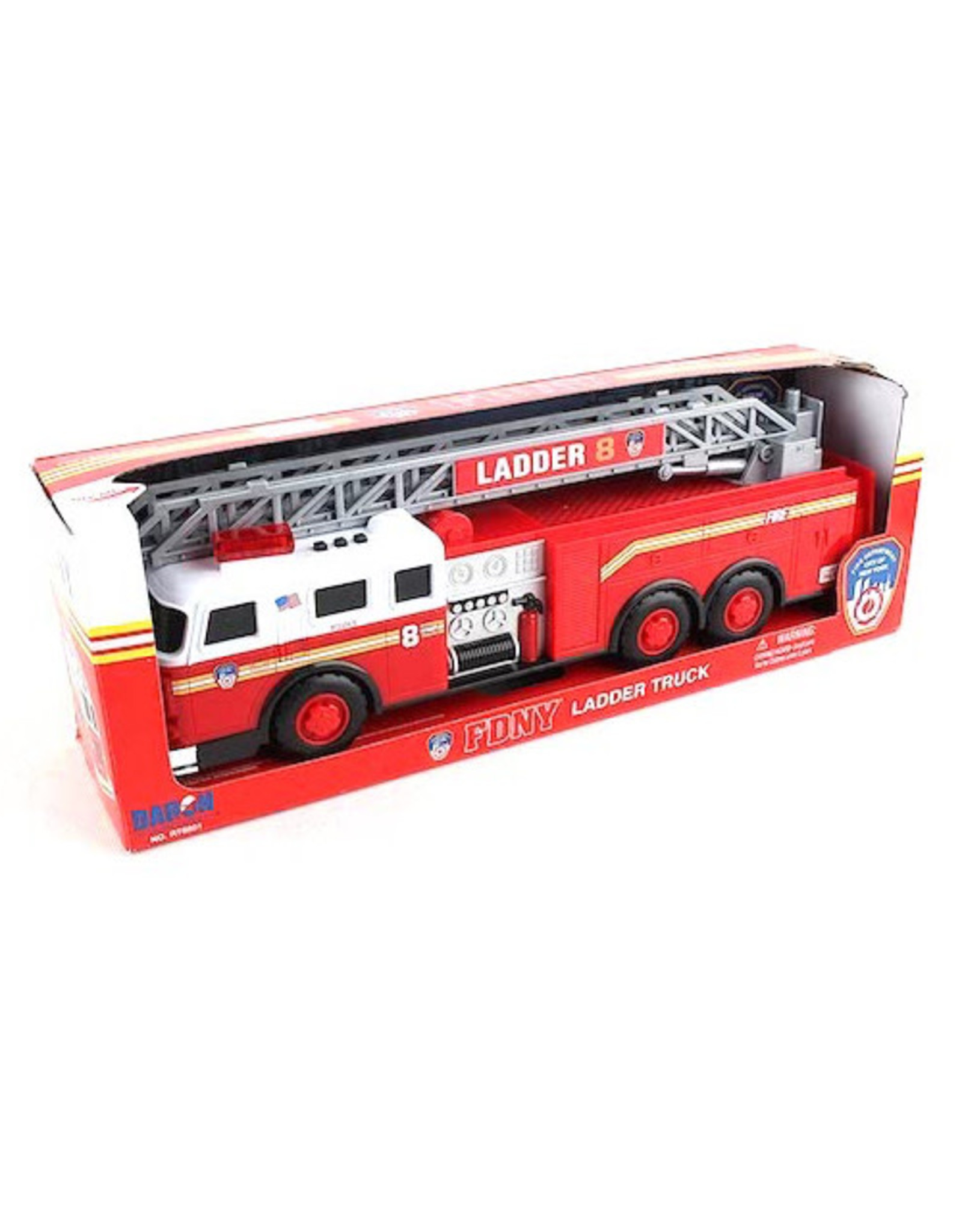 FDNY Fire Ladder Truck with Lights & Sounds