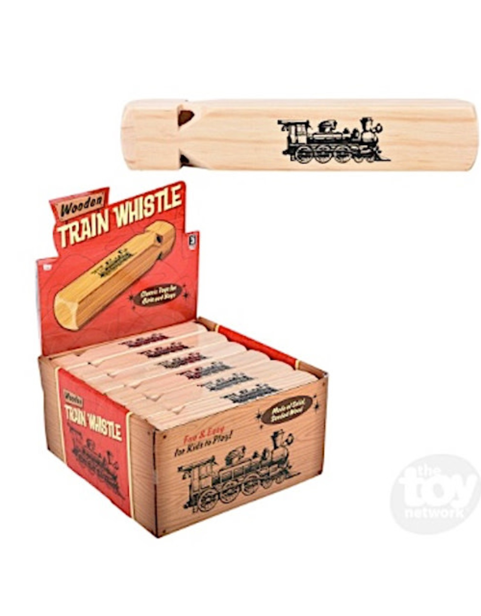 The Toy Network WOODEN TRAIN WHISTLE