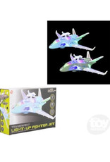 The Toy Network LIGHT-UP TRANSPARENT JET