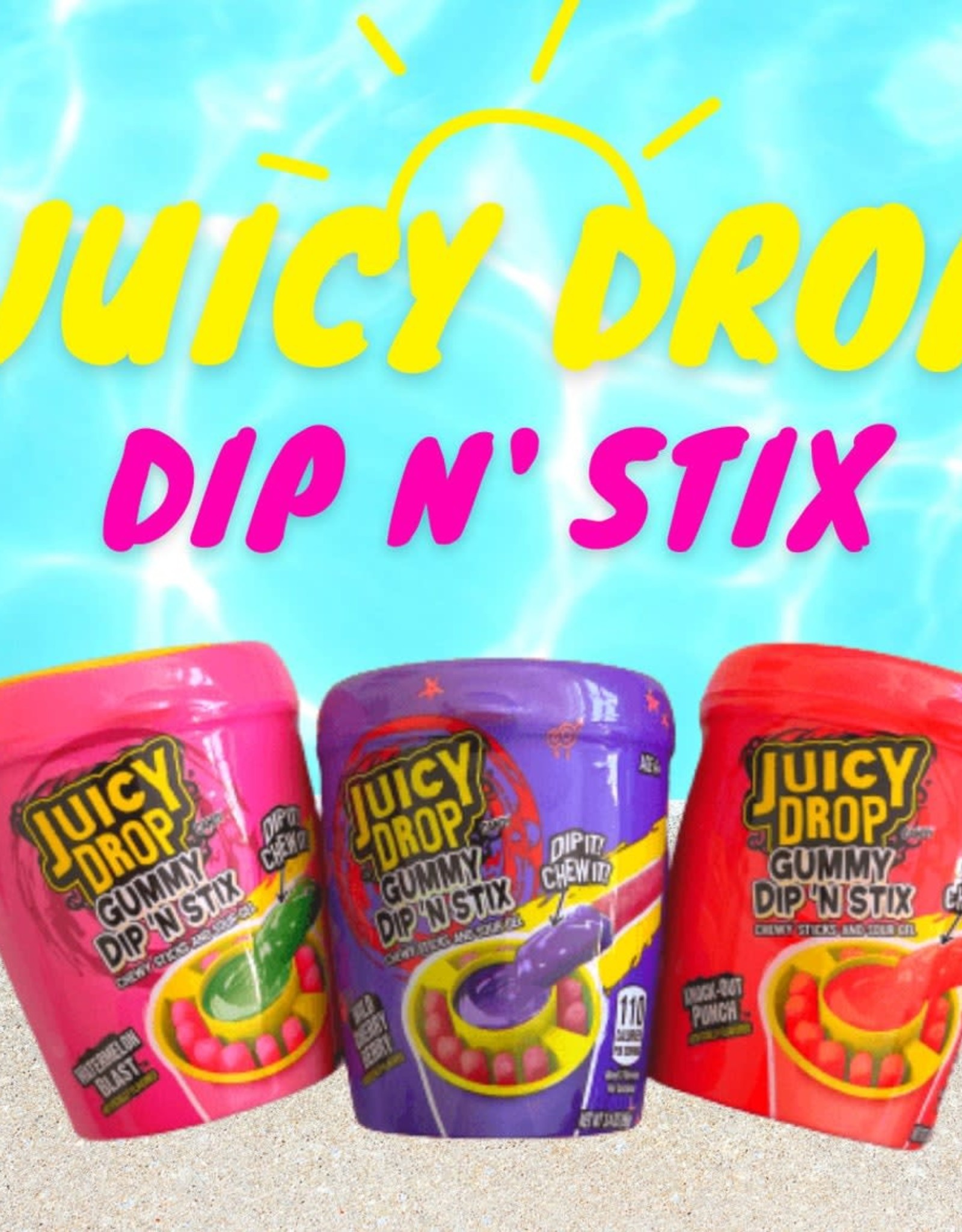 Juicy Drop gummy Dip N Stix