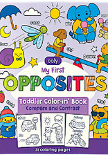 Ooly Toddler Coloring Book - Opposites